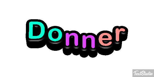 Donner Effetto testo