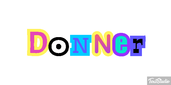 Donner Effetto testo