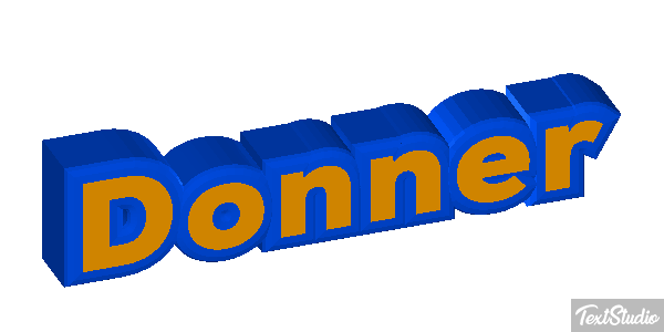 Donner Effetto testo