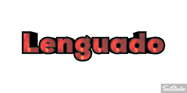 Lenguado Efecto de texto