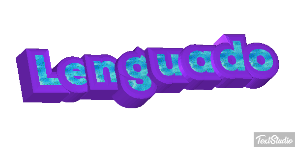 Lenguado Efecto de texto
