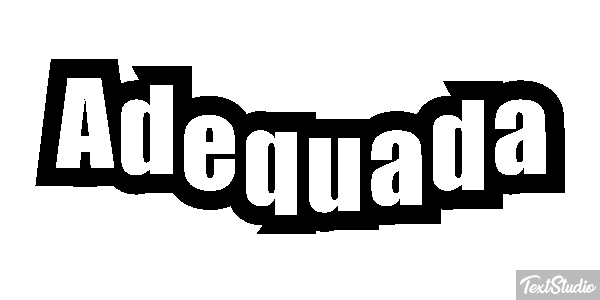 Adequada Effetto testo