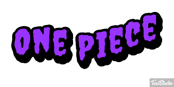 One Piece Effet de texte