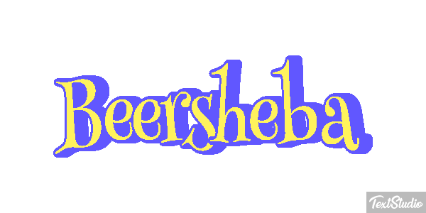 Beersheba Texteffekt