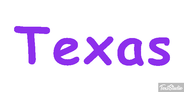 Texas Effetto testo