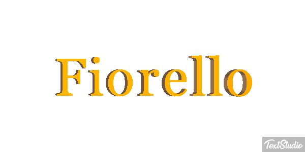 Fiorello Effetto testo