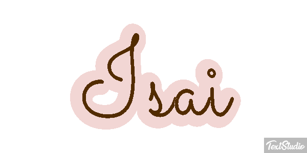 Isai Текстовый эффект