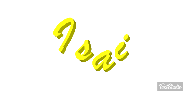 Isai Текстовый эффект