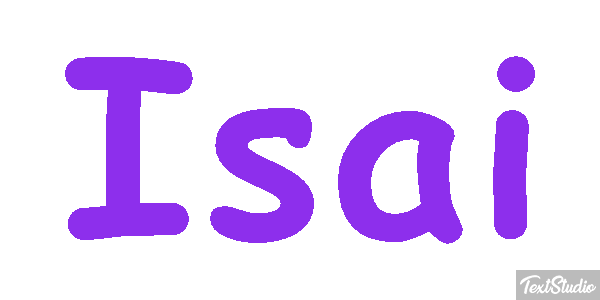 Isai Текстовый эффект