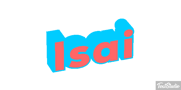 Isai Текстовый эффект