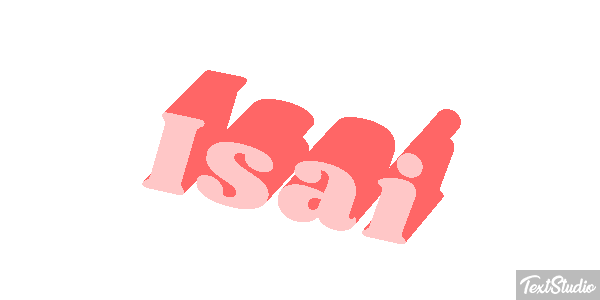 Isai Текстовый эффект