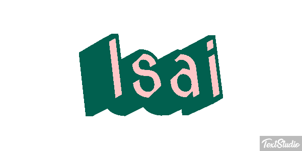 Isai Текстовый эффект