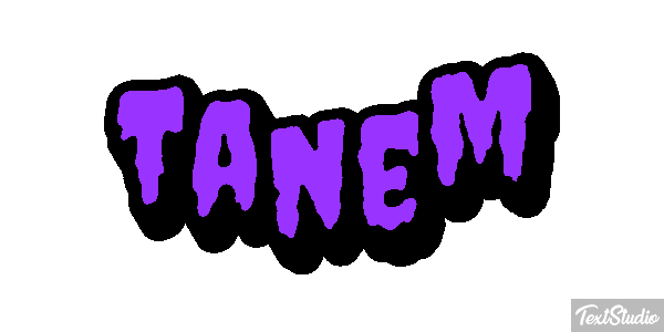 Tanem Tekst effect