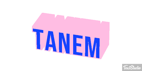Tanem Tekst effect