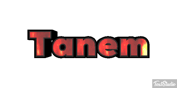 Tanem Tekst effect