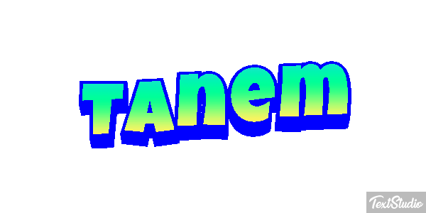 Tanem Tekst effect