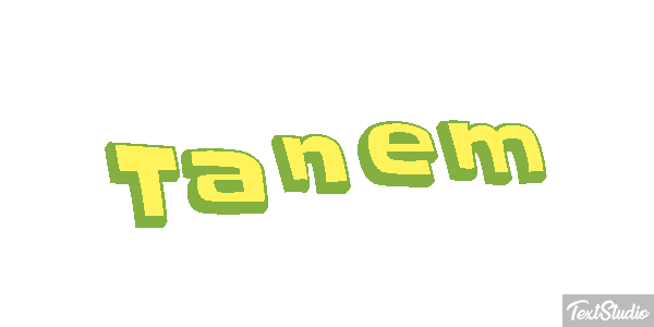 Tanem Tekst effect