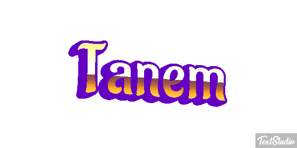 Tanem Tekst effect