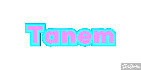 Tanem Tekst effect