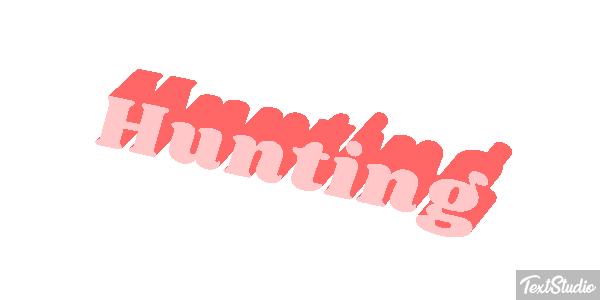 Hunting Efecto de texto