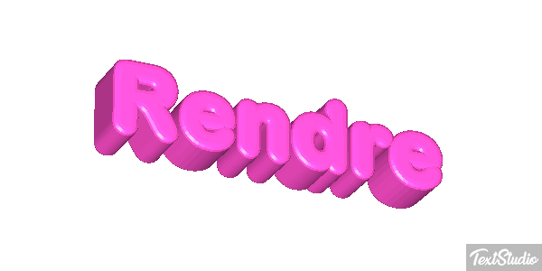Rendre Effet de texte