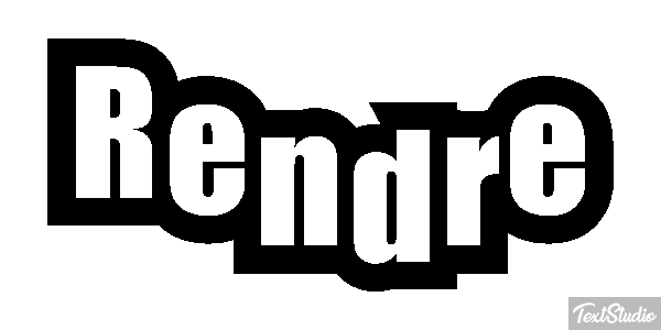 Rendre Effet de texte