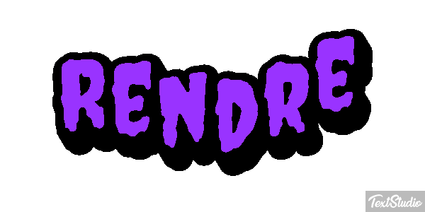 Rendre Effet de texte