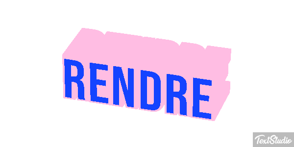 Rendre Effet de texte
