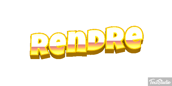 Rendre Effet de texte