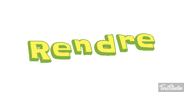 Rendre Effet de texte