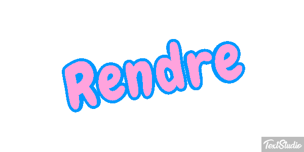 Rendre Effet de texte