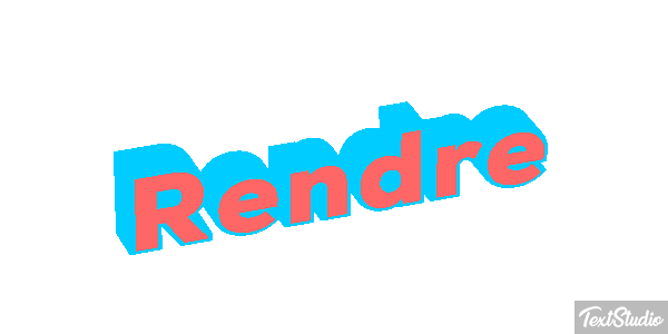 Rendre Effet de texte