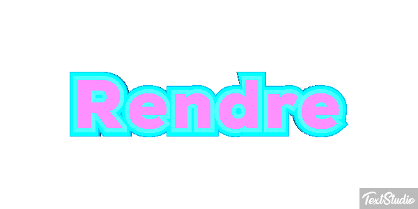 Rendre Effet de texte