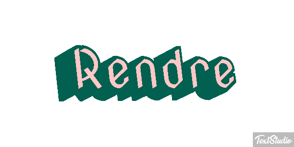 Rendre Effet de texte
