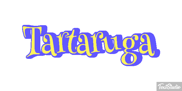 Tartaruga Effetto testo