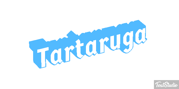 Tartaruga Effetto testo