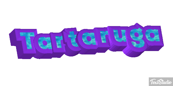 Tartaruga Effetto testo