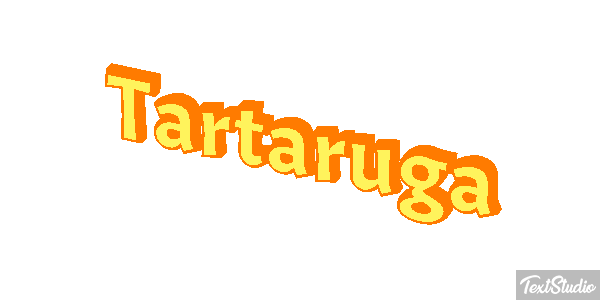 Tartaruga Effetto testo