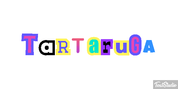Tartaruga Effetto testo