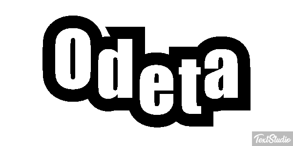 Odeta テキスト効果