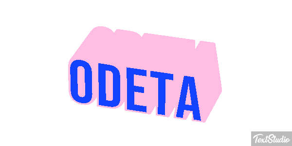 Odeta テキスト効果