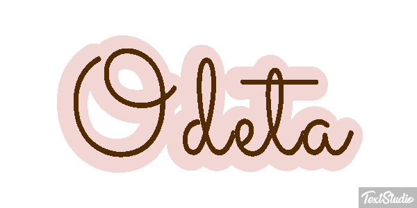 Odeta テキスト効果