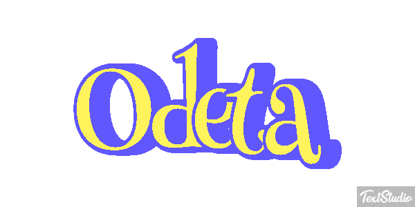 Odeta テキスト効果