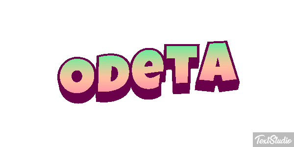 Odeta テキスト効果