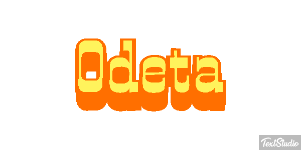 Odeta テキスト効果
