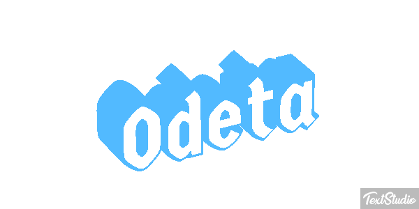 Odeta テキスト効果