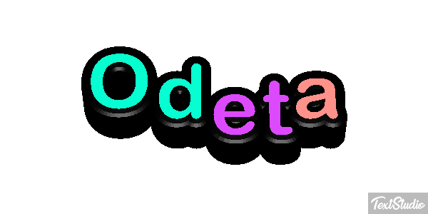 Odeta テキスト効果