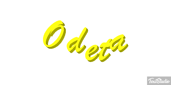 Odeta テキスト効果