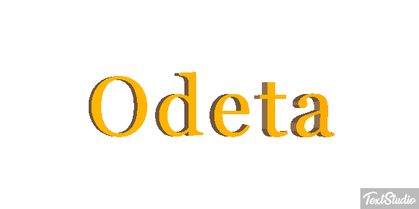 Odeta テキスト効果