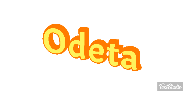 Odeta テキスト効果